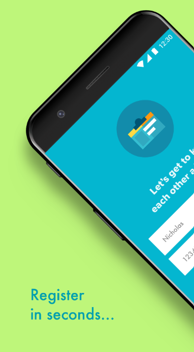 Locum's Nest quick registration